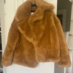 MSMG Fake Fur Coat
